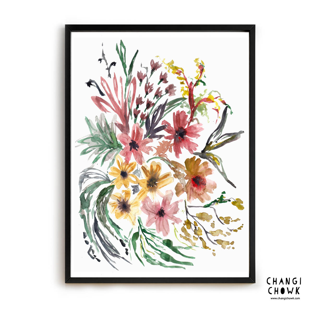 Wild Flowers Singapore Art